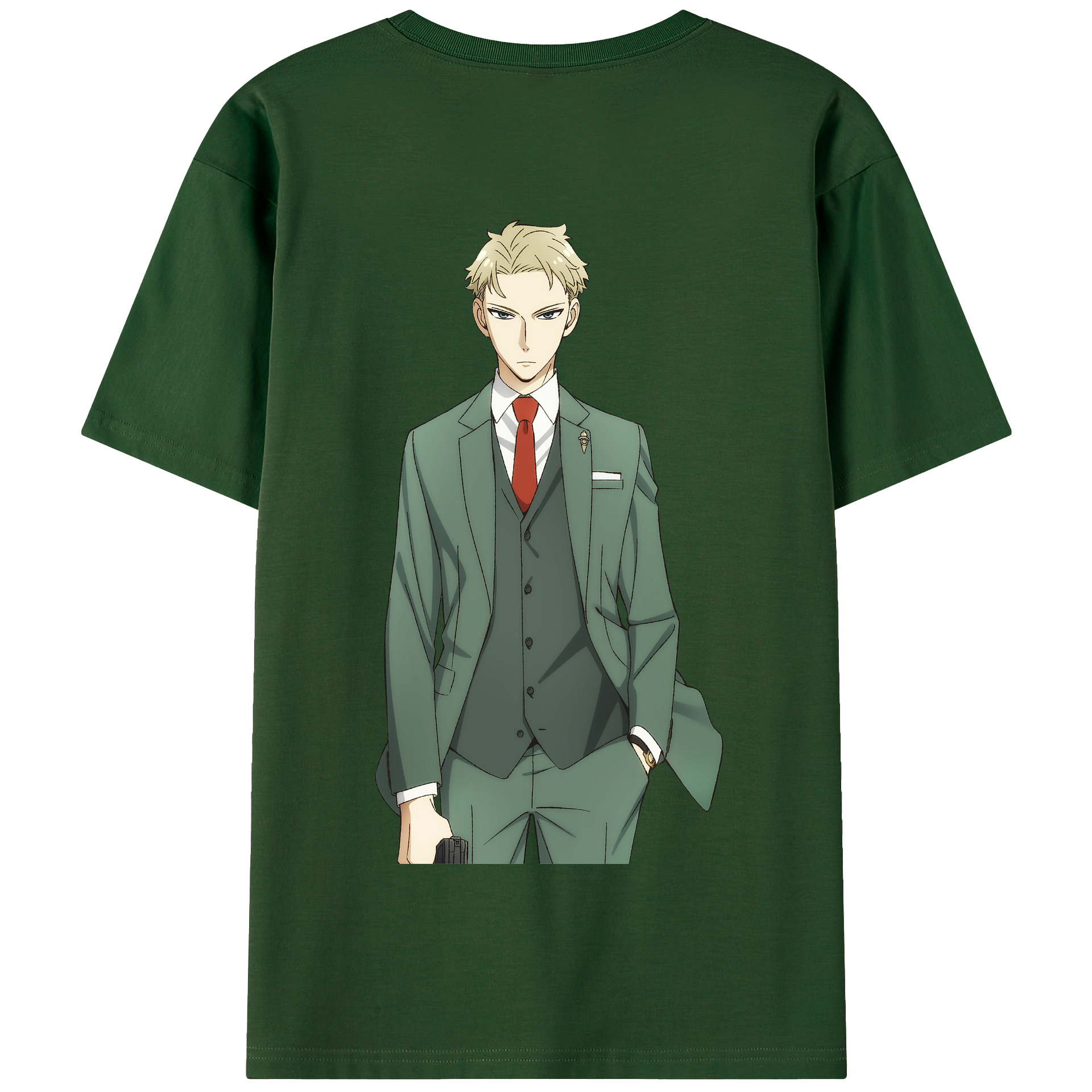 （画像用） SPY×FAMILY间谍家家酒 綿100％半袖Tシャツ（背面プリント）